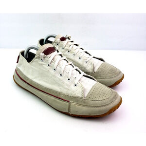 Eric Meyer Medium Design Group Womens Size 7.5 Canvas Leather Minimalist Shoes